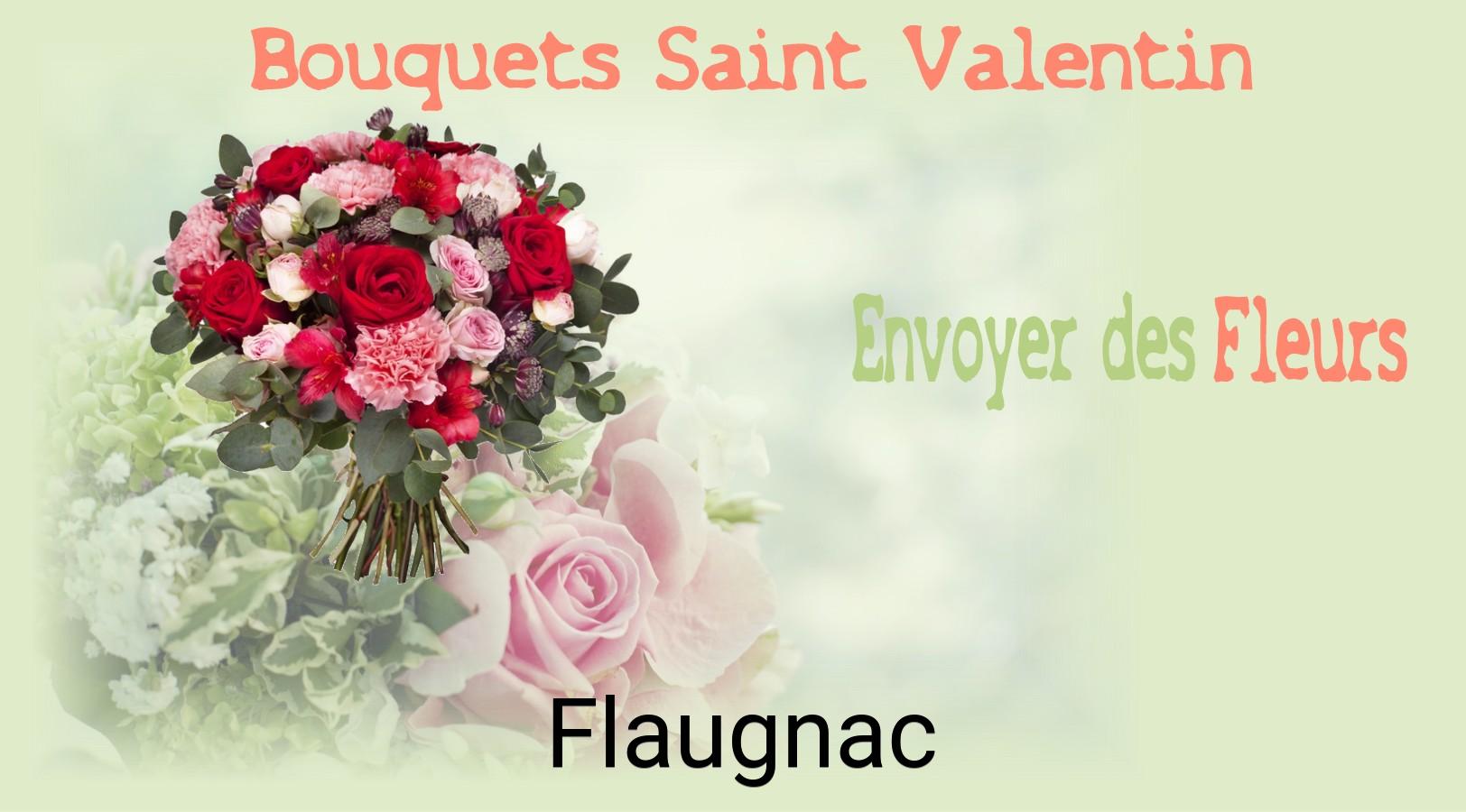 Roses de Saint-Valentin livrées à Flaugnac